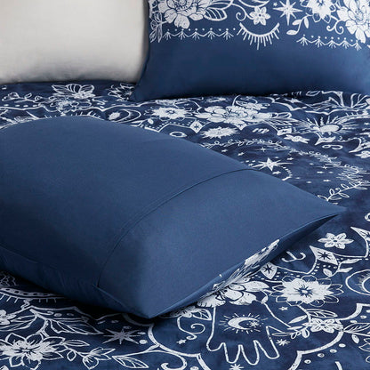 Celestial Comforter Set, Navy