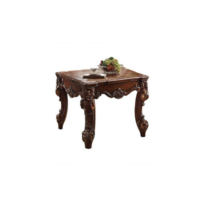 Manufactured Wood Square End Table - Cherry