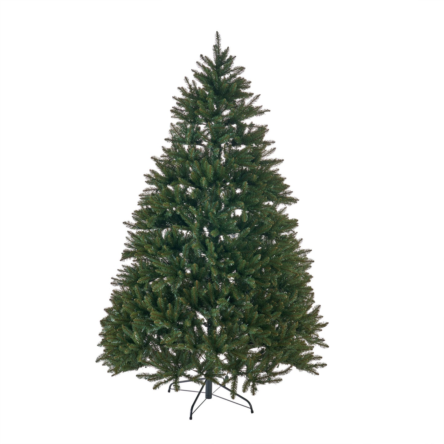 7.5 Norway Hinged Tree With 750 Clear Lights, 2559 Tips - Green