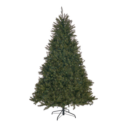 7.5’ Dunhill Hinged Tree With 750 Multi Lights - Ul - Green