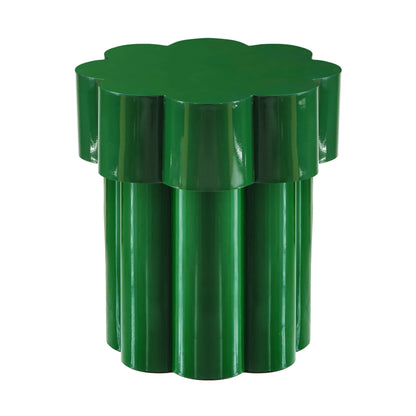 Petal - Side Table - Glossy Green