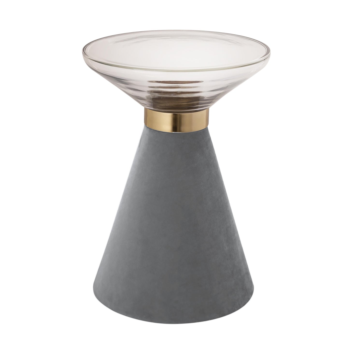 Aurora - Side Table - Dark Gray