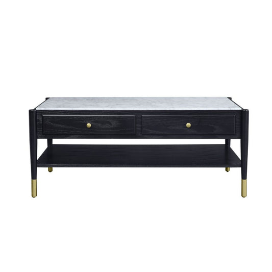 Atalia - Coffee Table - Marble & Black