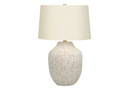 Lighting, Table Lamp, Ceramic, Transitional - Cream