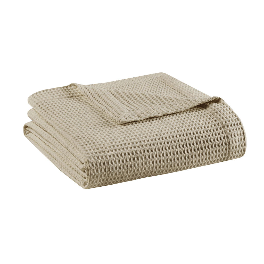 Cotton Blanket, Khaki