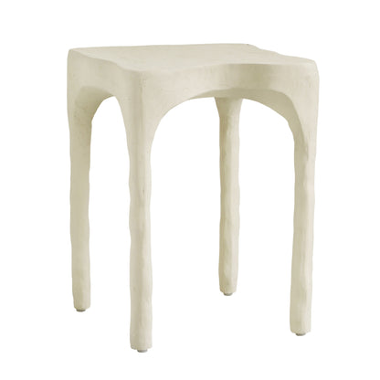 Skully - Textured Side Table - Cream