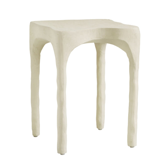 Skully - Textured Side Table - Cream