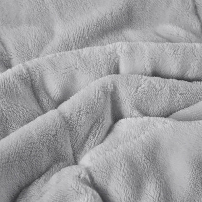 Reversible Heiq Smart Temperature Down Alternative Blanket Grey