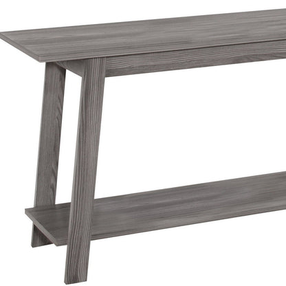 Open Shelving, TV Stand - Gray