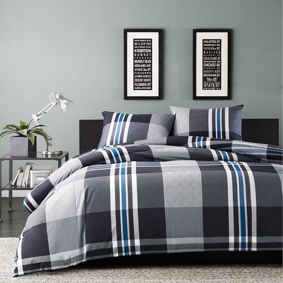 Duvet Cover Mini Set - Gray