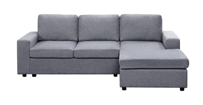 Aurelle - Linen Reversible Sectional Sofa Chaise