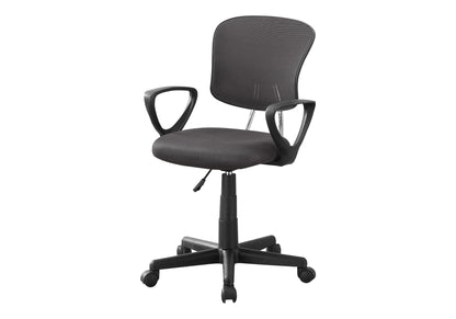 Office Chair, Adjustable Height, Swivel Ergonomic, Armrests, Contemporary