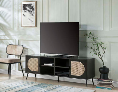 Colson - TV Stand - Black Finish