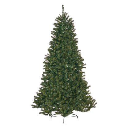 7.5' Noble Hinged Tree With 550Clear Lights - Ul - Green