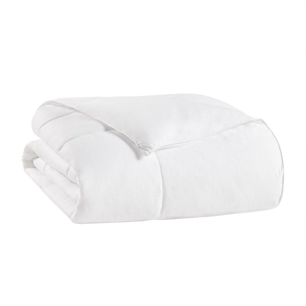 Cotton Down Alternative Featherless Comforter, White