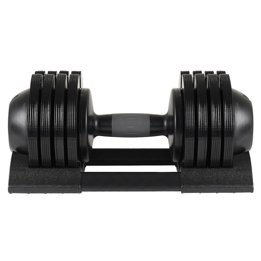 52Lbs Adjustable Dumbbell Steel And Plastic