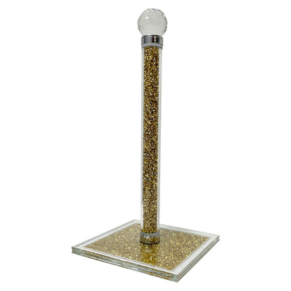 Ambrose Exquisite Paper Towel Holder In Gift Box - Gold