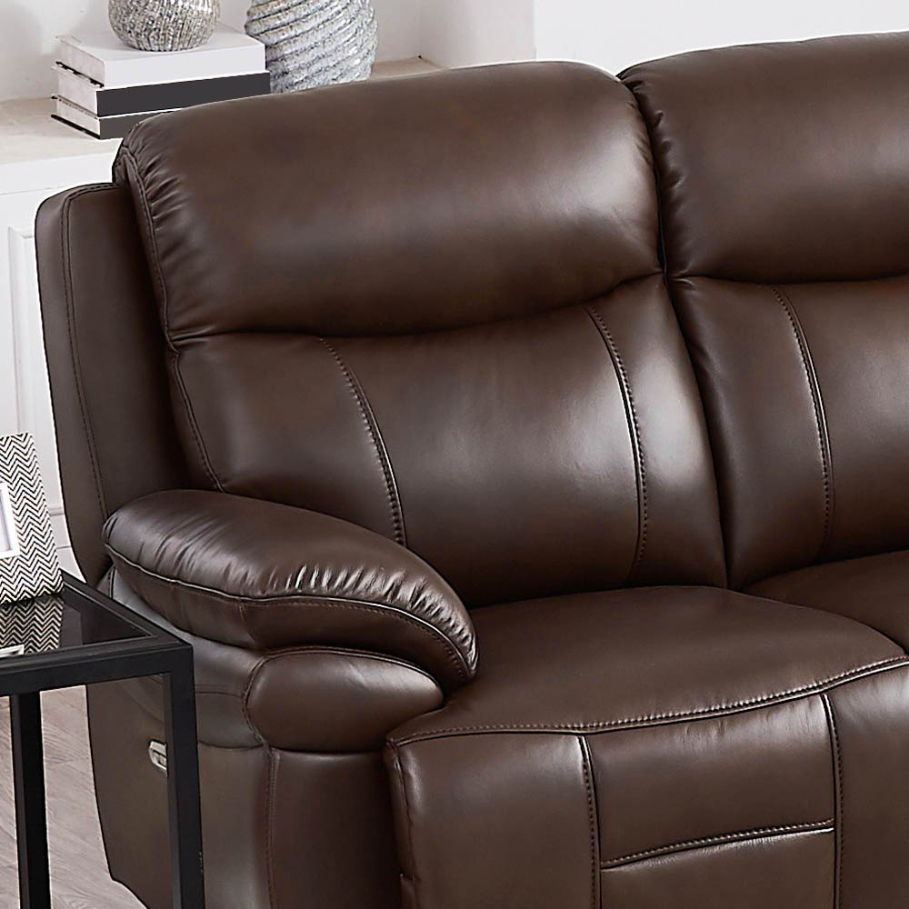 Springdale - Power Headrest Zero Gravity Reclining Loveseat - Chestnut