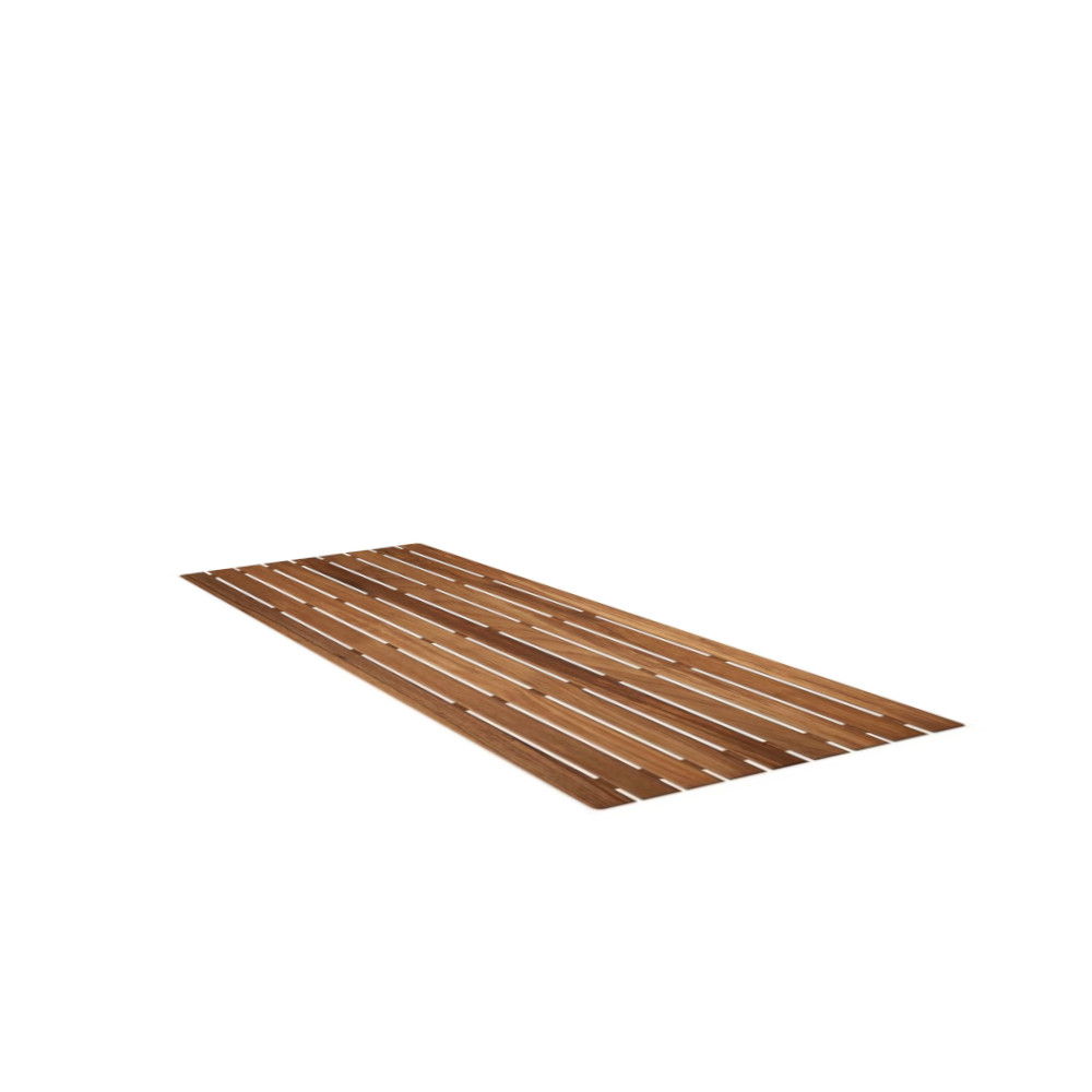 32" Premium Shower Bath Mat - Teak