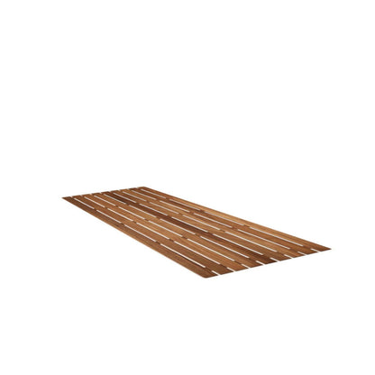 32" Premium Shower Bath Mat - Teak