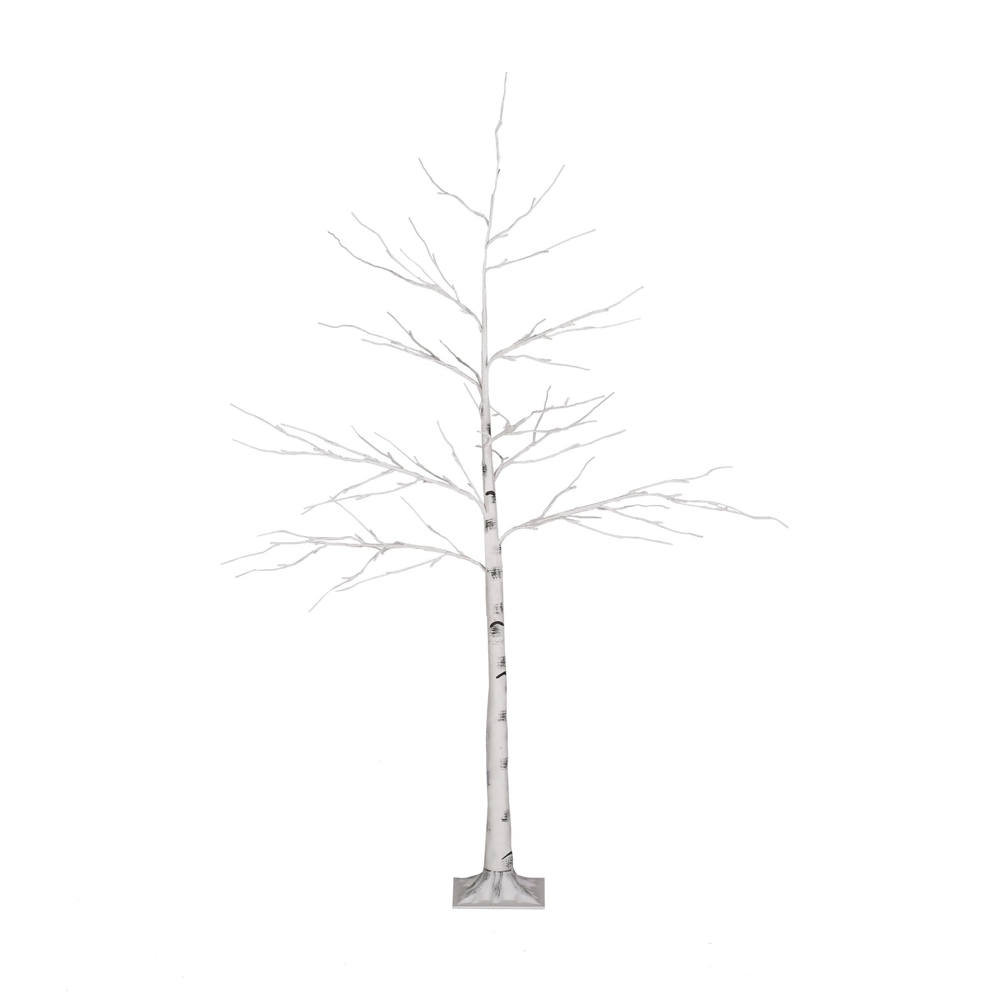 6Ft Birch Tree White Light 96Led Artificial Barkul Ip44 30V 6Wextended Line: 5M