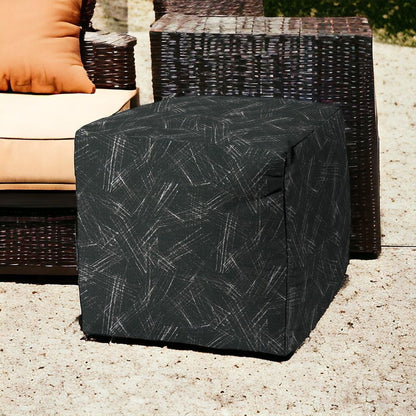 Cube Indoor Outdoor, Pouf Cover - Gray