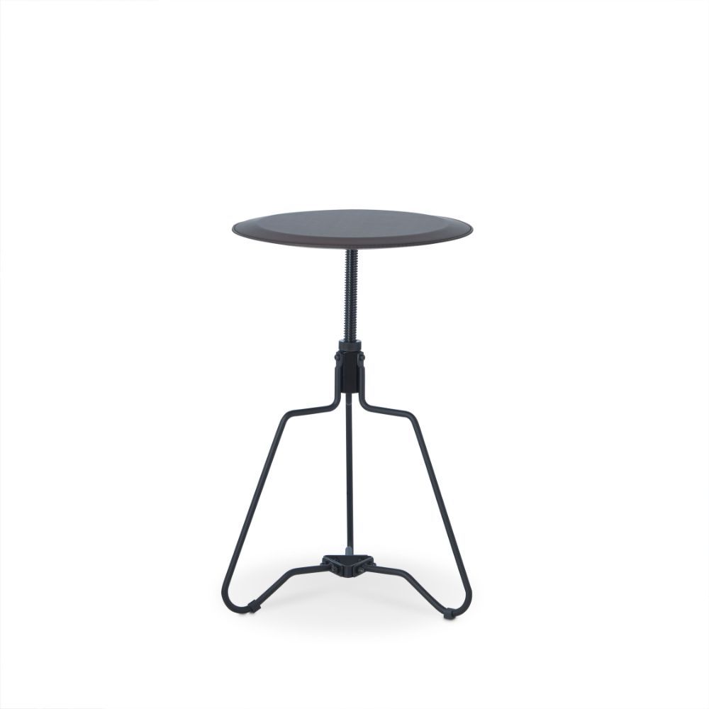 Sada - End Table - Espresso & Sandy Black