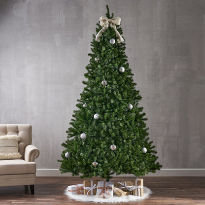 9' Noble Hinged Tree With 700Clear Lights - Ul 2140Tips