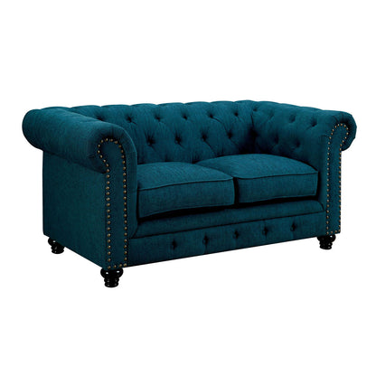 Stanford - Loveseat - Dark Teal