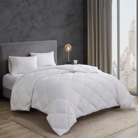 Cotton Down Alternative Featherless Comforter White Color