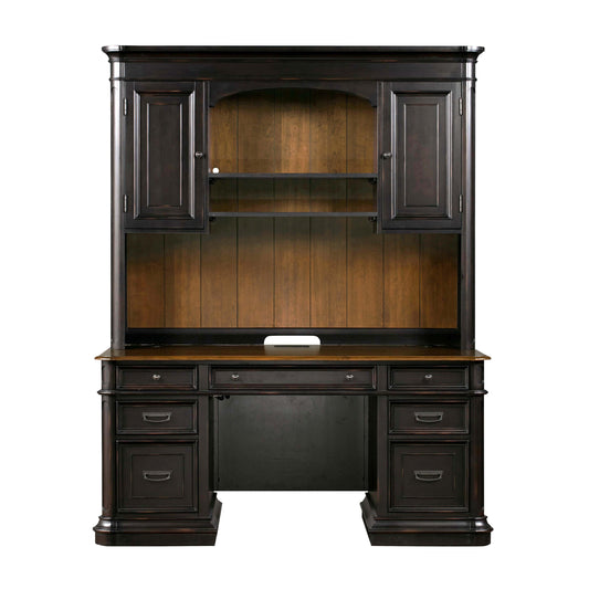 Roanoke - Credenza & Hutch Set