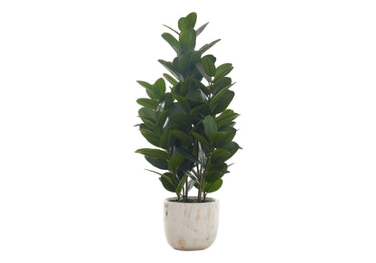 31" Tall, Artificial Plant, Garcinia Tree, Indoor, Faux, Fake, Floor, Greenery, Potted, Real Touch, Decorative - Green / White