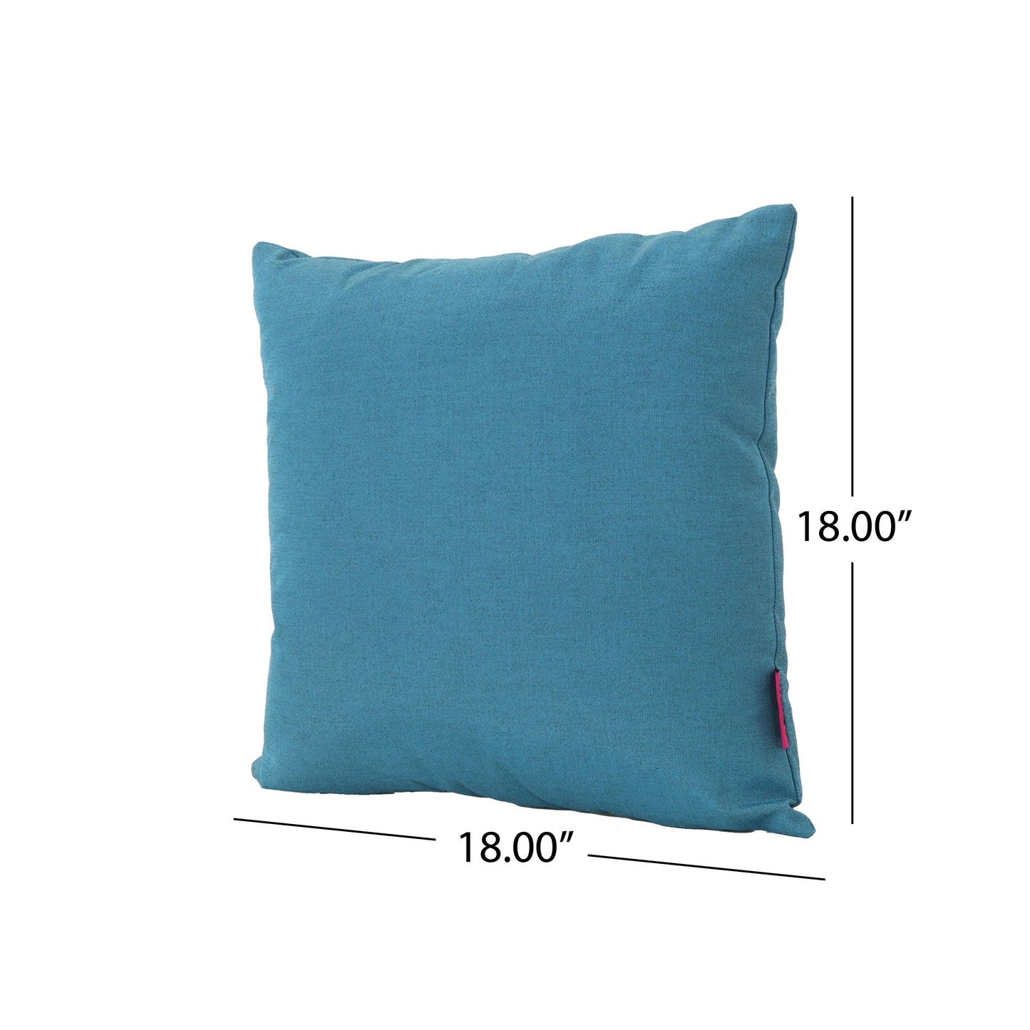 Lomita Square Pillow - Teal