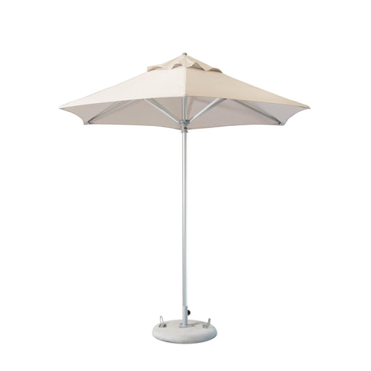 Polyester Round Market Patio Umbrella - Ecru