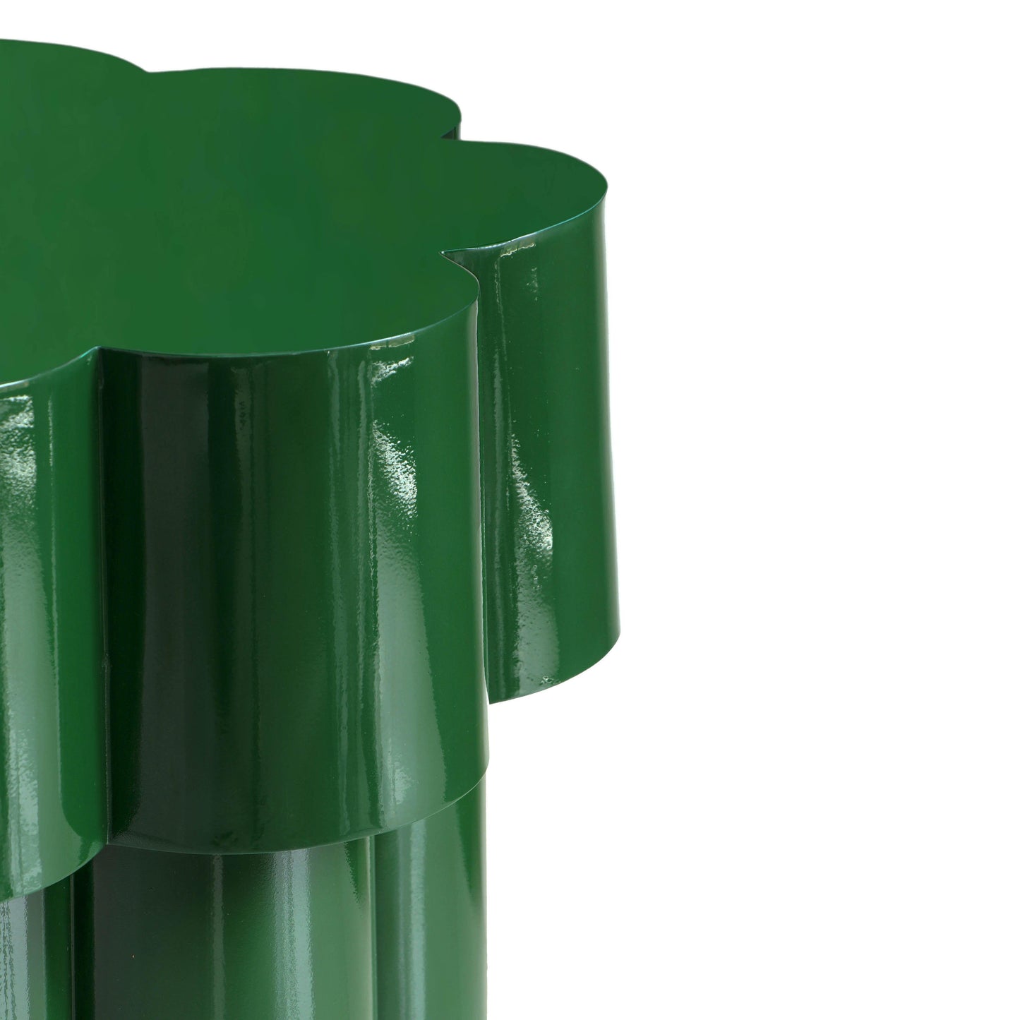 Petal - Side Table - Glossy Green