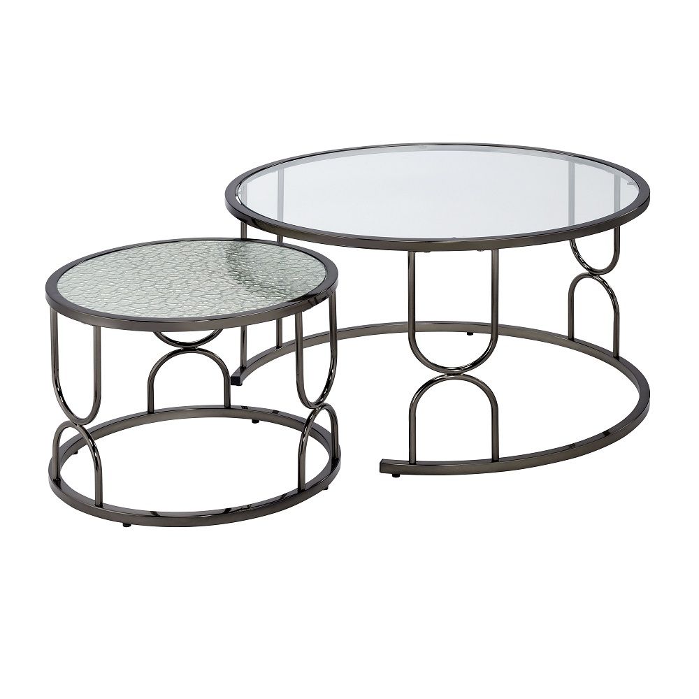 Kaimi - Nesting Coffee Table Set - Black