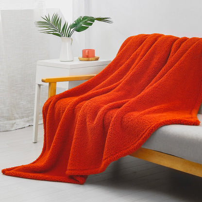 Oversided Sherpa Throw, 60" X 72" Amber (Set of 2)