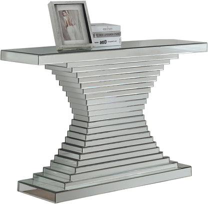 Nexus - Console Table - Pearl Silver