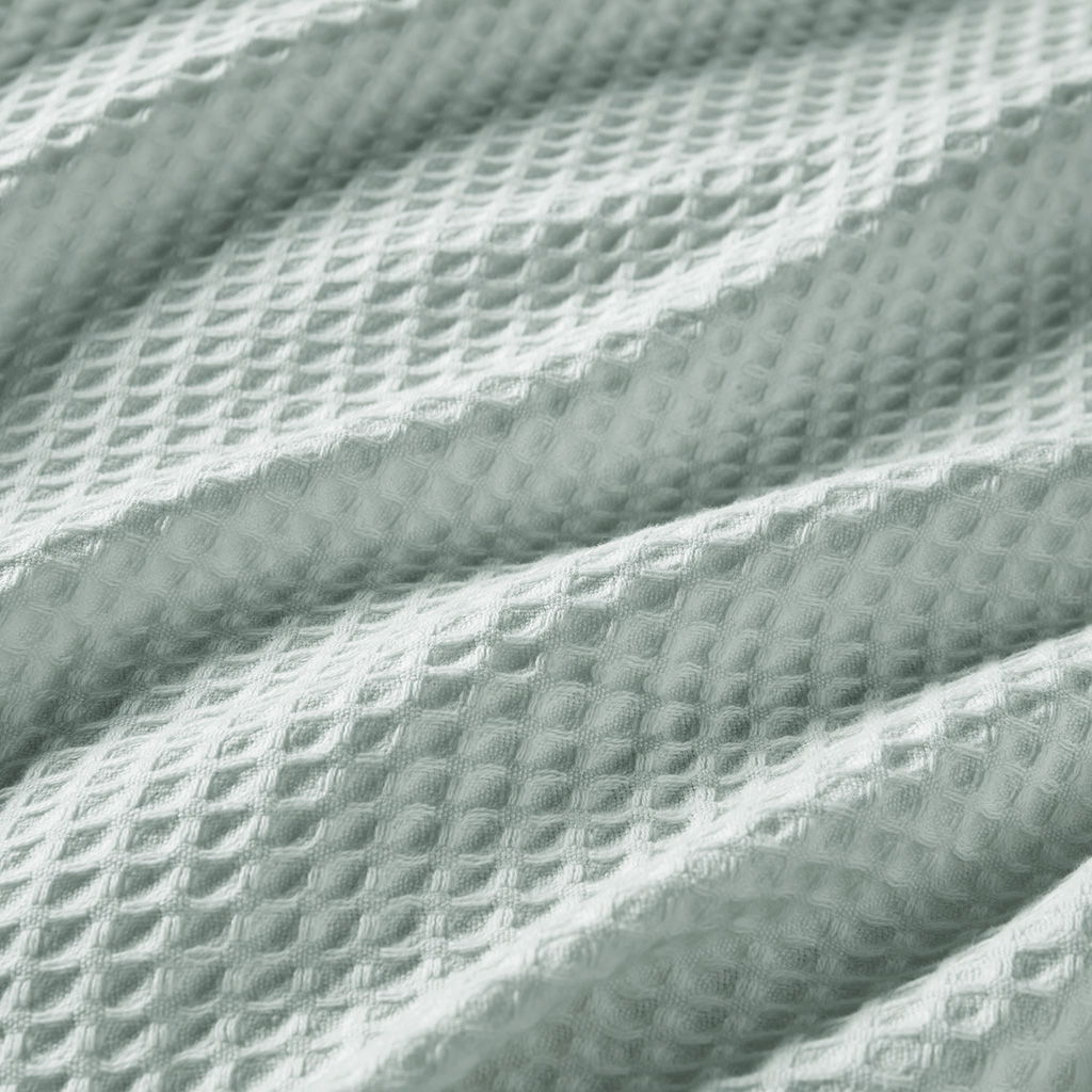 Cotton Blanket, Aqua