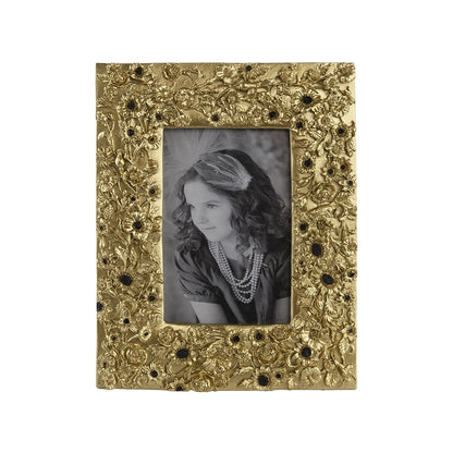 Vintage Photo Frame & Flower Design