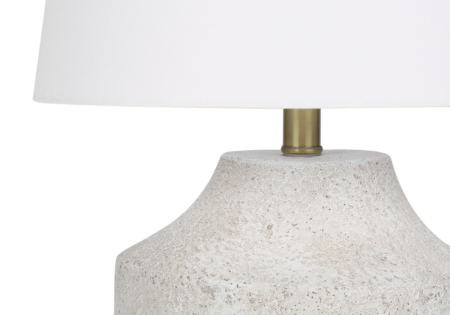 Lighting, Modern Table Lamp, Concrete - Cream