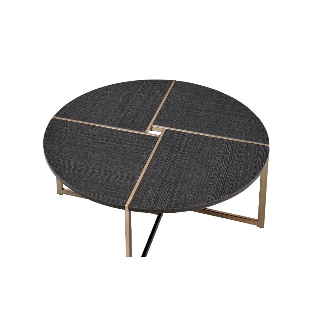 Bromia - Coffee Table - Black & Champagne