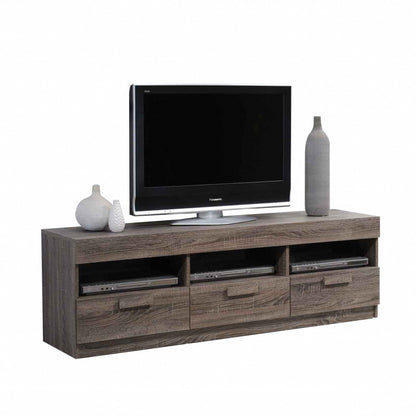 Open Shelving, TV Stand - Brown