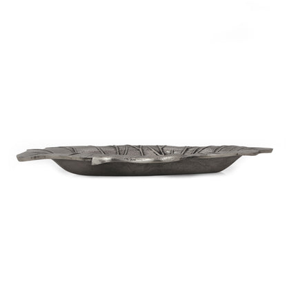 Platter - Clear / Antique Nickel