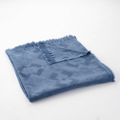 Throw BlankeT-Blue