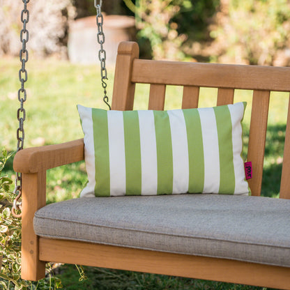 Coronado Stripe Rectangular Pillow - Green