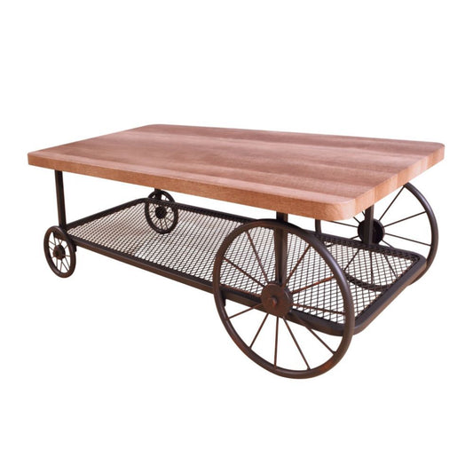 Francie - Coffee Table - Oak & Antique Gray