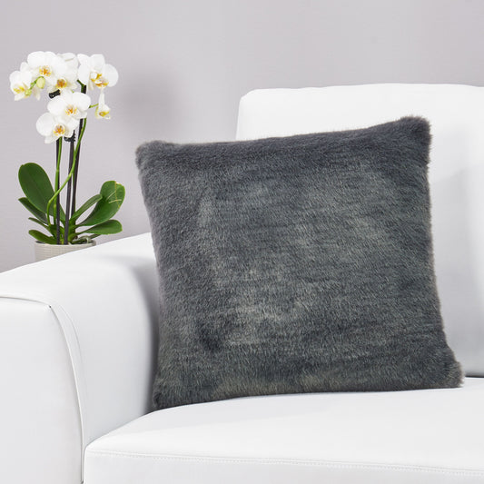 18” X 18” Throw Pillow - Dark Gray