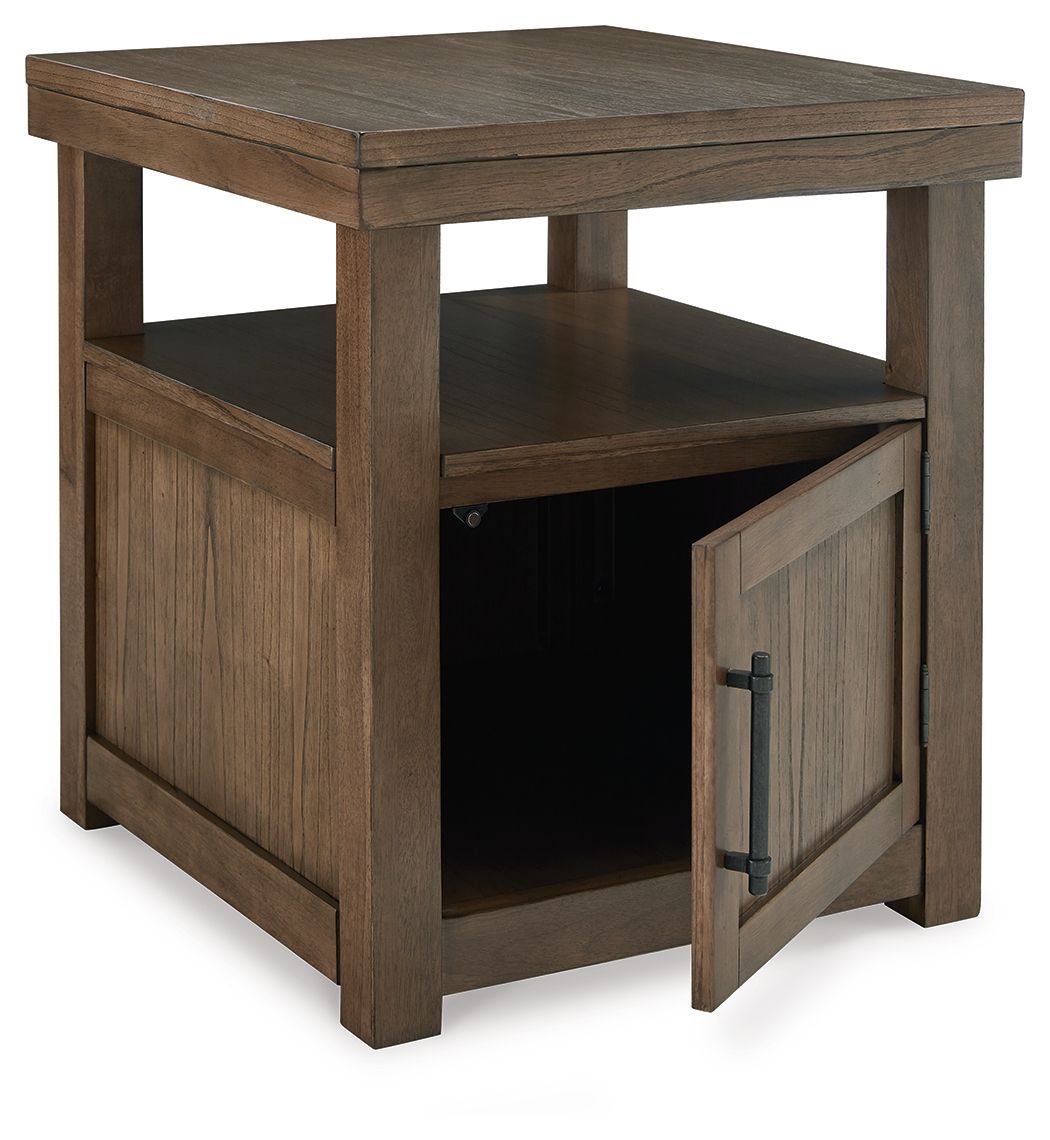 Boardernest - Brown - Rectangular End Table