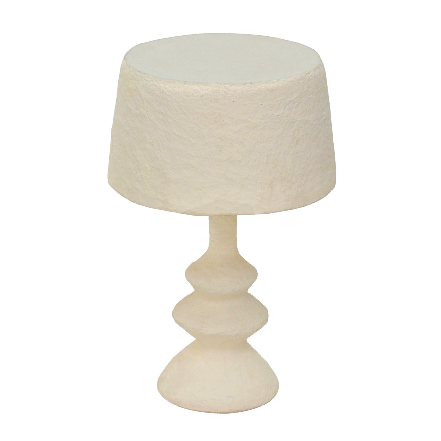 Cotton Mache - Table Lamp - Cream